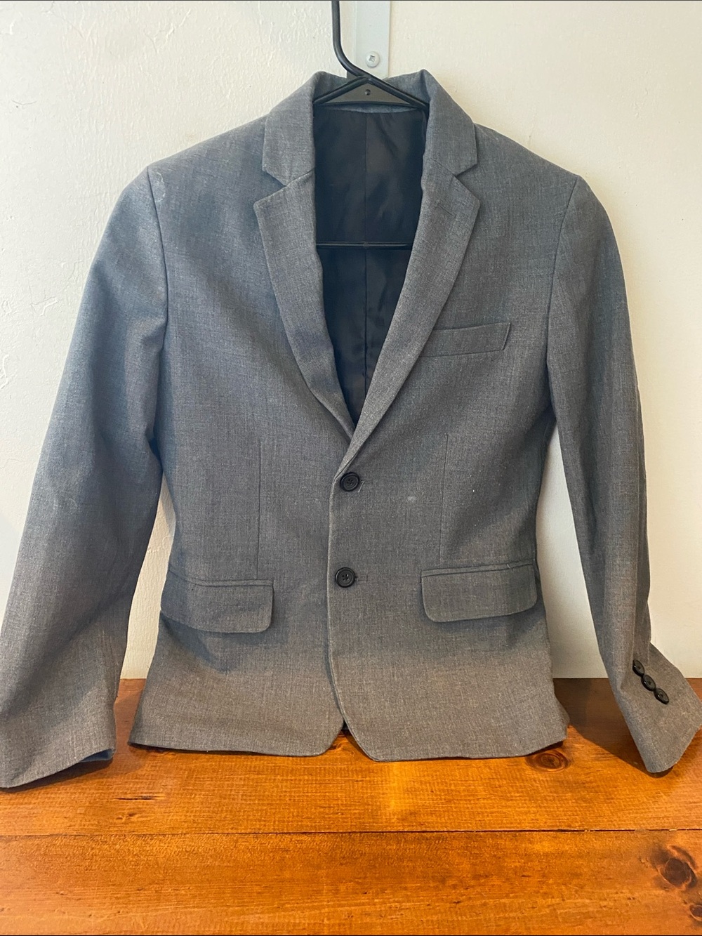Van Heusen Gray Two-Button Sport Coat